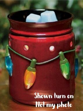 Brand New in Box - Scentsy’s Full Size Holiday Lights Scent Warmer